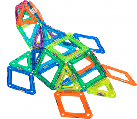 Resigilat - Set magnetic 83 pcs Magspace - Happy Zoo [2]