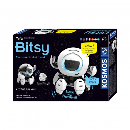 Robotica - Kit de constructie Bitsy cu senzor de sunete (EN)