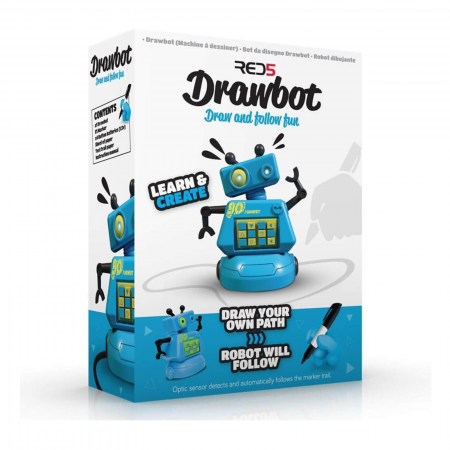 Robotica - Robot care urmeaza traseul desenat - Drawbot (EN)