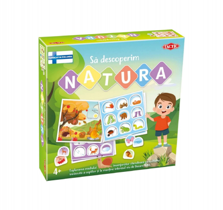 Jocuri de societate pentru copii - Sa descoperim - Natura (RO)