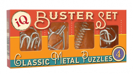 Jocuri de perspicacitate - Set 4 jocuri de perspicacitate IQ Buster