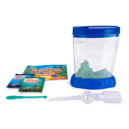 Set educativ STEM - Aqua Dragons - Habitat Deluxe in culori schimbatoare si LED-uri [1]