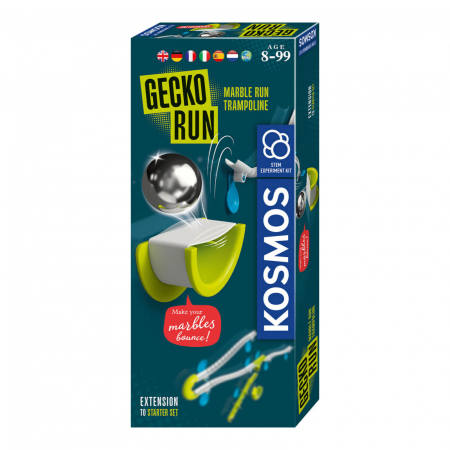 Jucarii si jocuri educative STEM - Set constructie STEM Gecko Run - Extensie Trampoline
