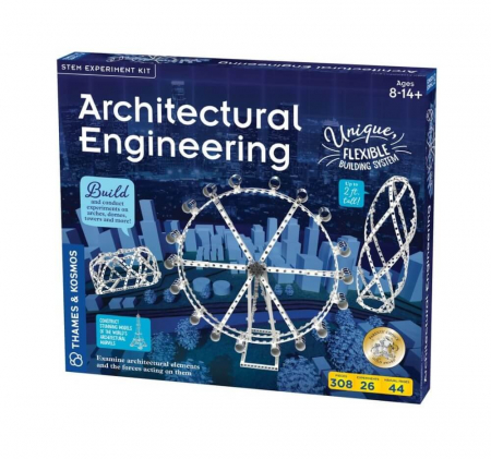 Jucarii si jocuri educative STEM - Set educativ STEM - Inginerie arhitecturala