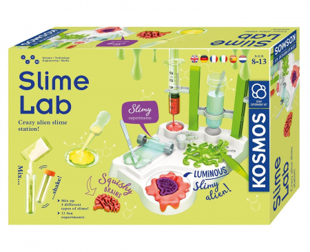 Jucarii si jocuri educative STEM - Set educativ STEM - Laboratorul Slime