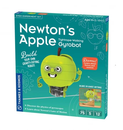 Jucarii si jocuri educative STEM - Set educativ STEM - Marul lui Newton cu sina giroscopica