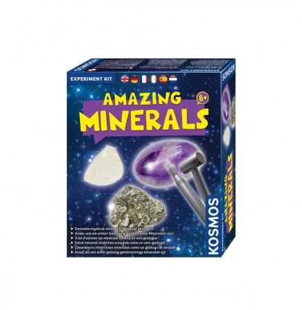 Jucarii si jocuri educative STEM - Set educativ STEM - Minerale uimitoare