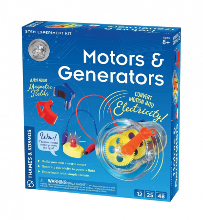 Jucarii si jocuri educative STEM - Set educativ STEM - Motoare si generatoare