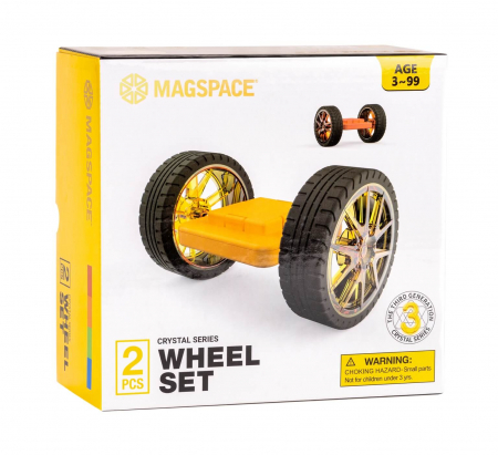 Set magnetic 2 pcs Magspace - Wheels [0]