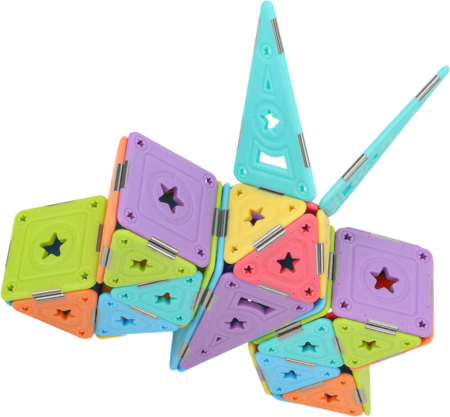Set constructie magnetic 46 piese - Magspace [3]