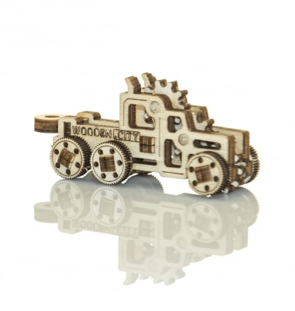 Set puzzle mecanic 3D - Camioane (3 buc) [4]