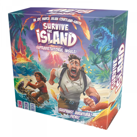 Jocuri de societate de strategie - Survive the Island - Supravietuitorul Insulei (RO)