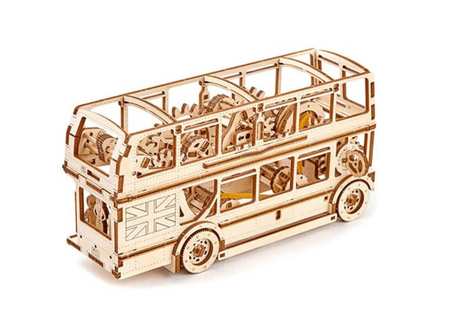 Pret mic Puzzle mecanic 3D - Autobuz londonez
