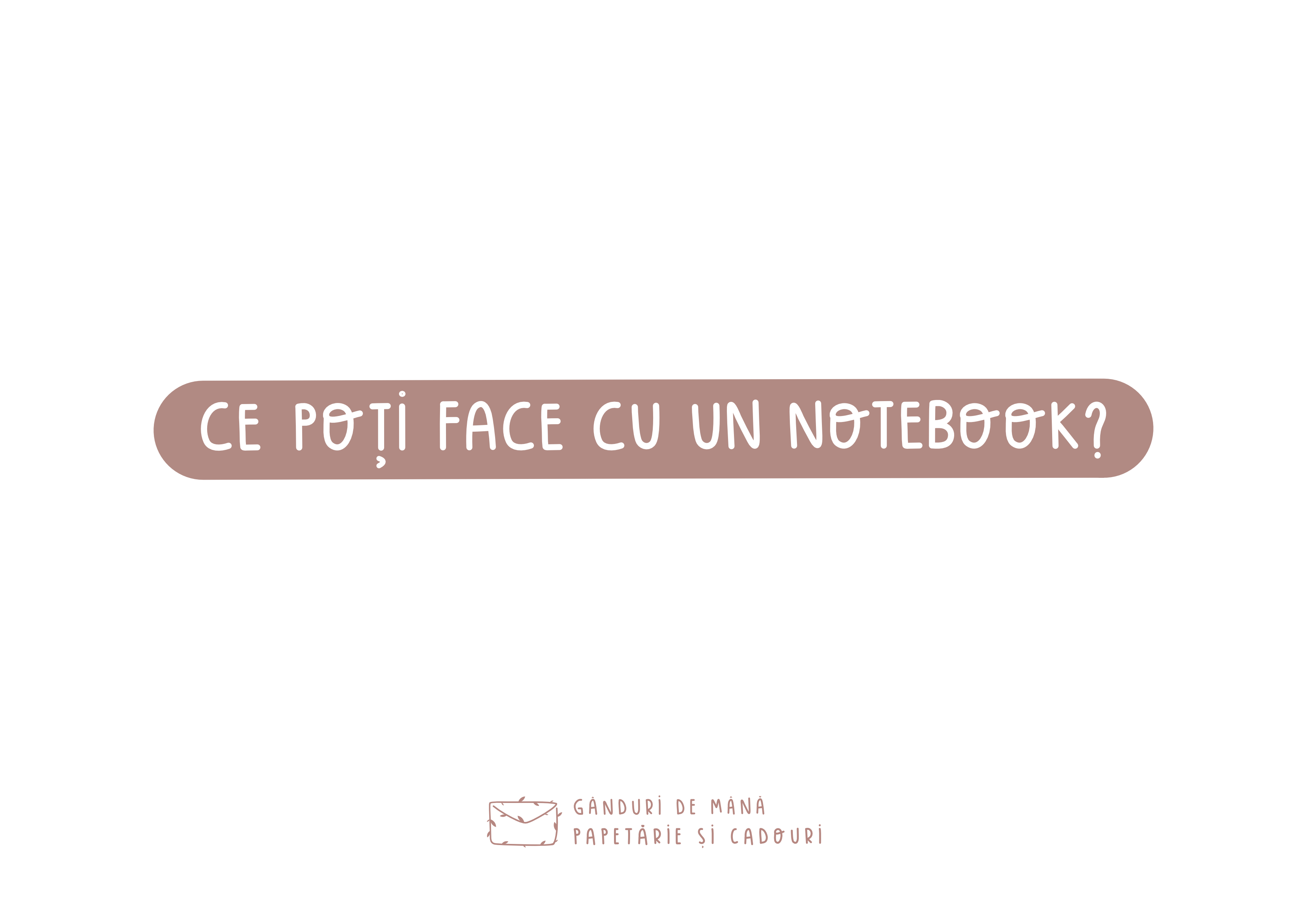 Ce poți face cu un notebook?