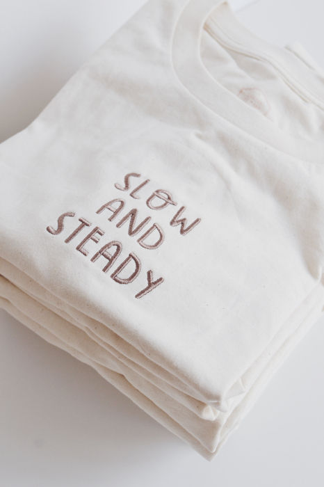 Tricou - Slow and Steady (natural) [4]