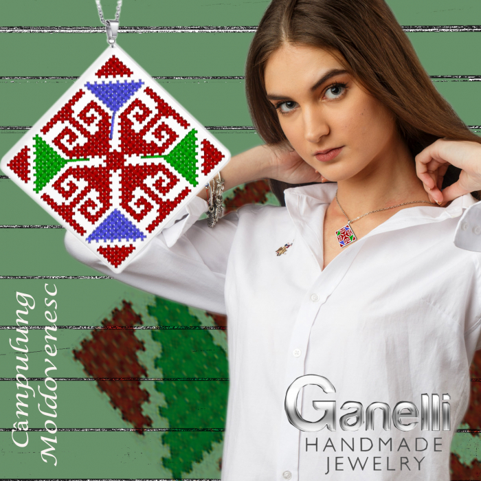 PR05-Pandantiv Ganelli motive populare romanesti Moldova-Câmpulung Moldovenesc [3]