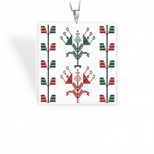 Oltenia - PR07(B)-model 1 Pandantiv Ganelli motive românești Oltenia judet Olt