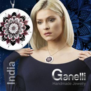 PM01(A)-Pandantiv Ganelli Mandale India -model 2(grena) [4]