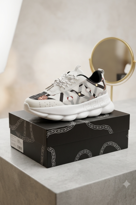 ADIDASI CHAIN ALB ROSU [2]