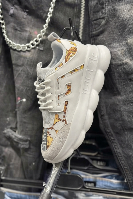 ADIDASI CHAIN WHITE YELLOW [2]