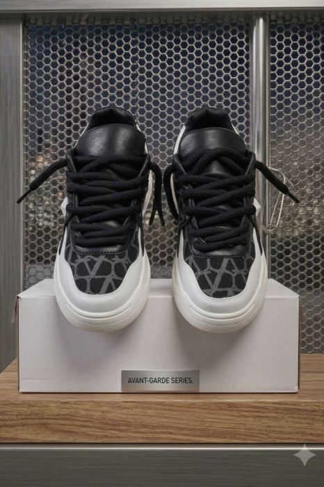 ADIDASI SPORT NEGRU ALB [2]