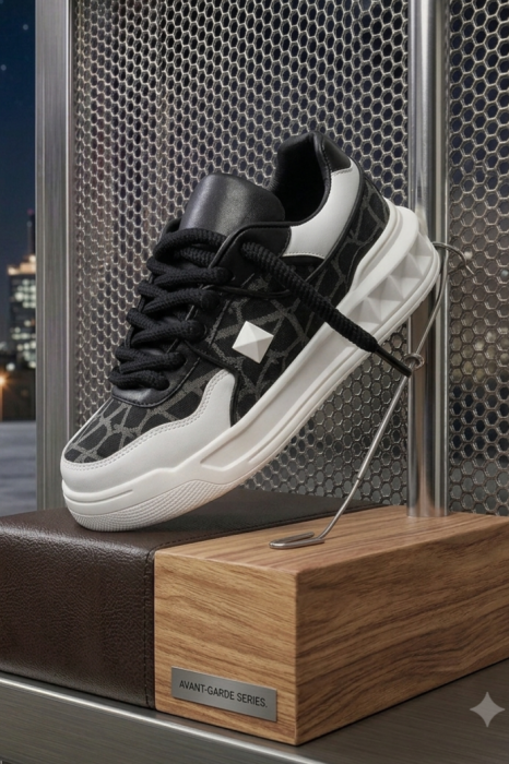 ADIDASI SPORT NEGRU ALB [3]