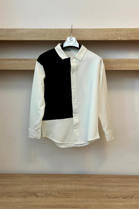 COMPLEU ALB NEGRU SPLIT [2]