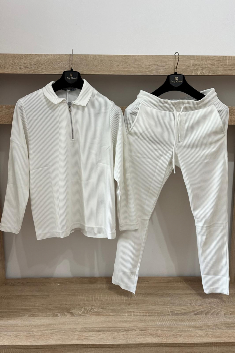 Compleu barbati lycra alb [1]