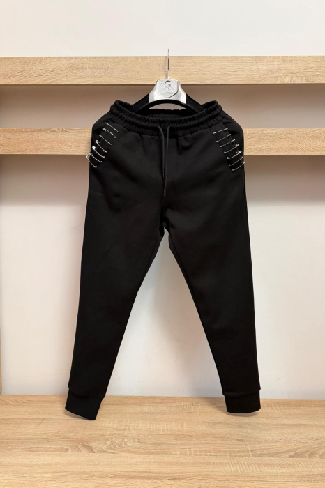 COMPLEU SAFETY PINS BLACK [3]