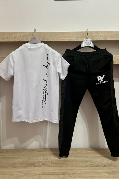 COMPLEU URBAN NEGRU ALB [2]