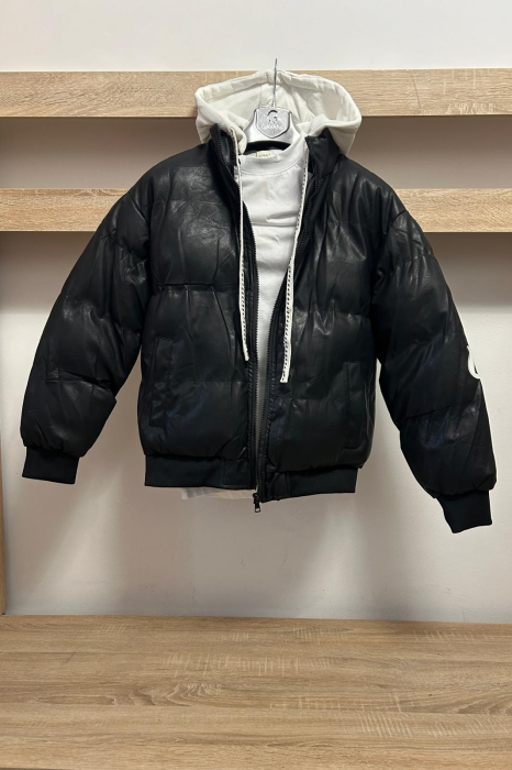 GEACA PUFFER NEGRU ANGELES [2]