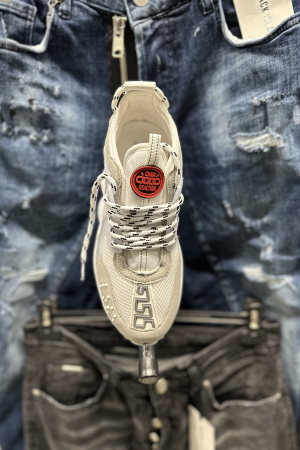 Adidasi Chain Alb-Bej [1]