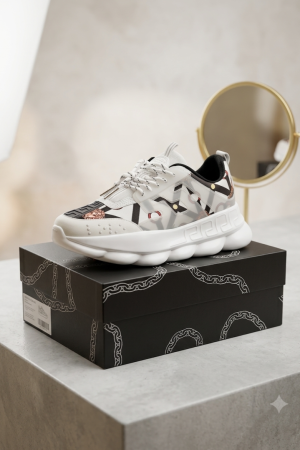 ADIDASI CHAIN ALB ROSU [1]