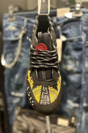 Adidasi Chain NEGRU-AURIU [1]