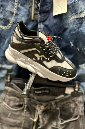Adidasi Chain Negru-White [2]