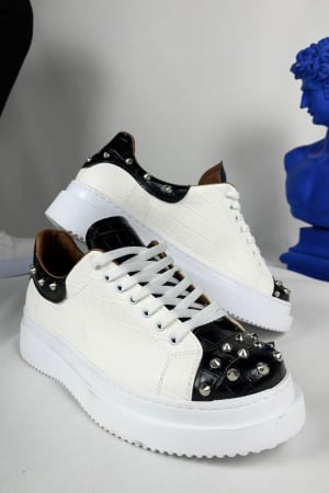 Adidasi - ADIDASI CU TINTE ALB