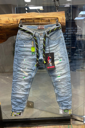 Blugi barbati - Blugi barbati GM 4860 ACIK