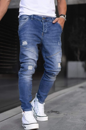 Blugi barbati - Blugi Black Island 15634