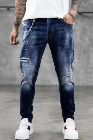 Blugi barbati - Blugi Black Island 16558