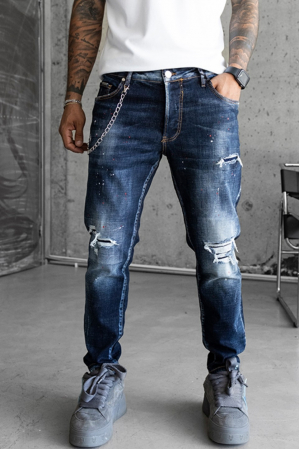 Blugi barbati - Blugi Black Island 16573