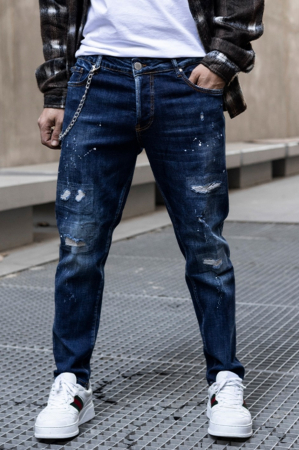 Blugi barbati - Blugi Black island 16602