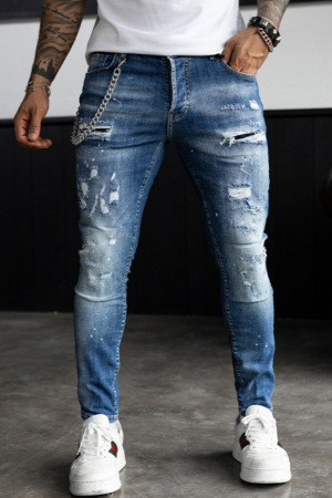 Blugi barbati - Blugi Black iSLAND 16706