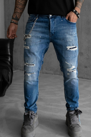 Blugi barbati - Blugi Black iSLAND 16758