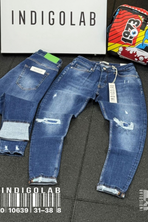 Blugi barbati - BLUGI INDIGOLAB 10639