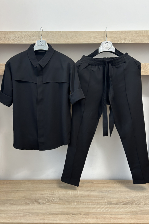 Pantaloni / Trening barbati - COMPEU BLACK MINIMAL