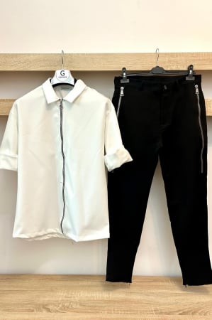 Pantaloni / Trening barbati - COMPLEU BARBATI 01 ALB