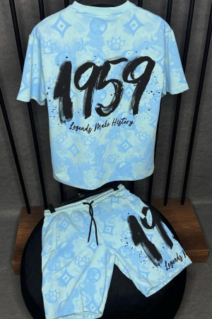 Pantaloni / Trening barbati - COMPLEU BARBATI 1959 BLEU