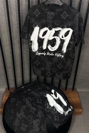 Pantaloni / Trening barbati - COMPLEU BARBATI 1959 NEGRU