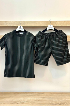 Pantaloni / Trening barbati - COMPLEU BARBATI 2173 NEGRU