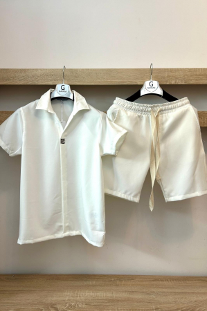 Pantaloni / Trening barbati - COMPLEU BARBATI ALB 2178